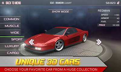 Unique 3D cars
